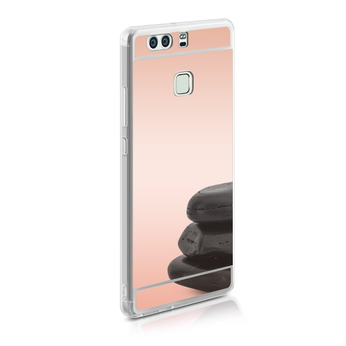 Θήκη Mirror ροζ-χρυσή για Huawei P9 by KW (200-101-633)