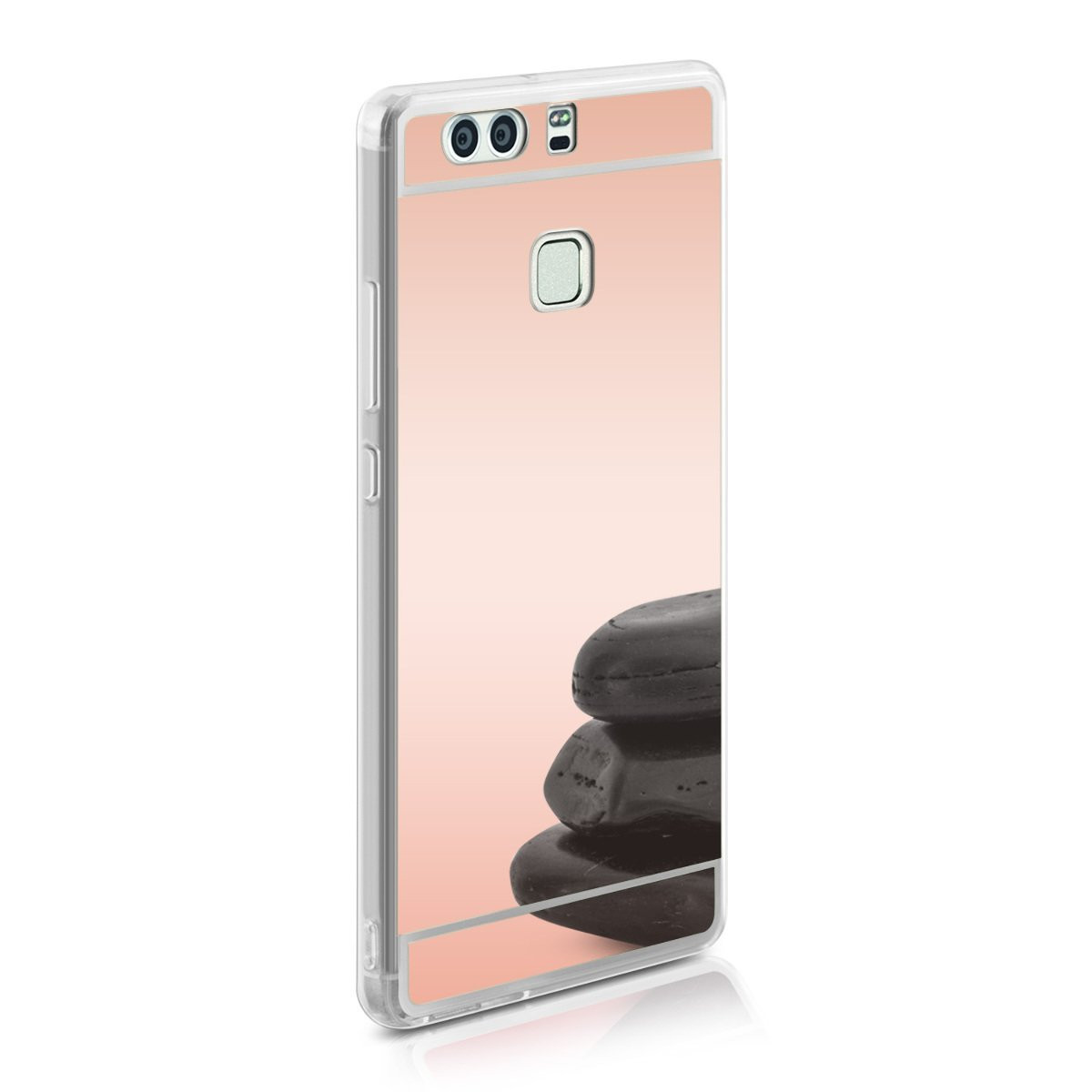 Θήκη Mirror ροζ-χρυσή για Huawei P9 by KW (200-101-633)