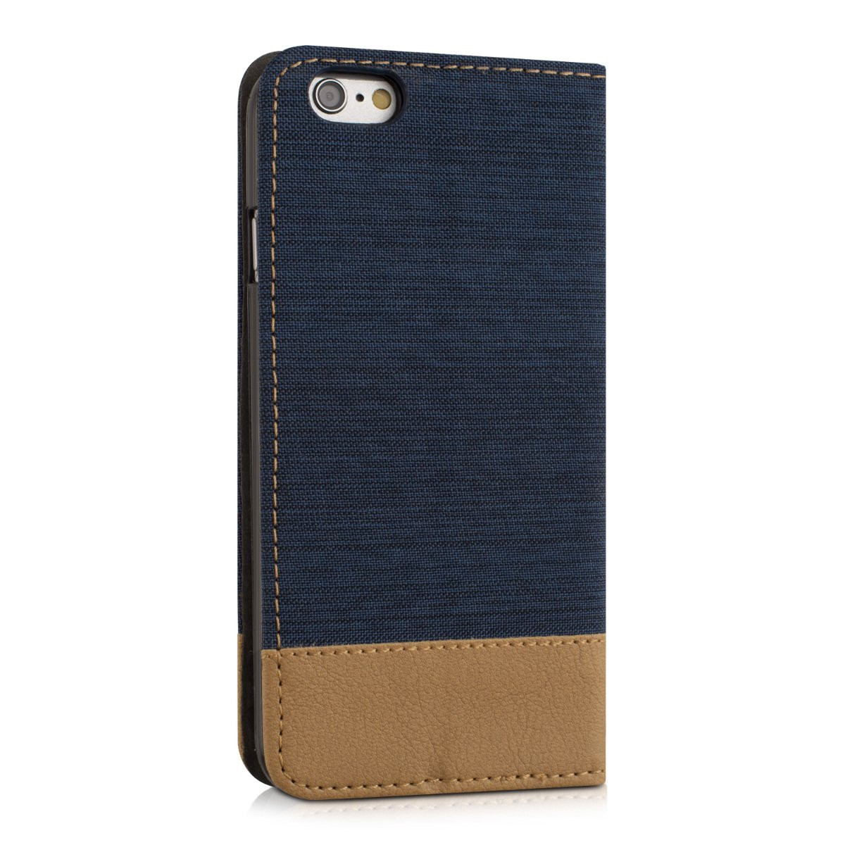 Θήκη-Πορτοφόλι για Apple Iphone 6/6s μπλέ by KW (200-101-618)