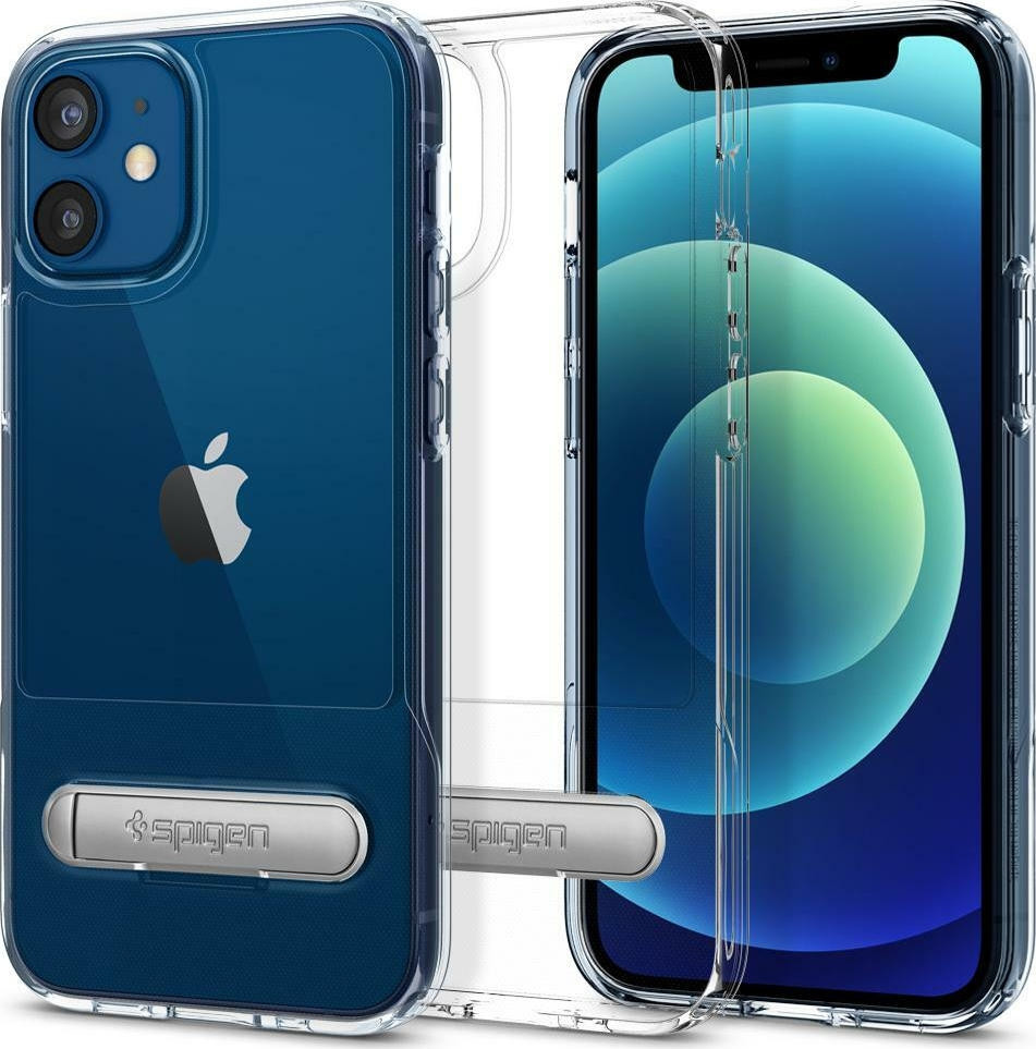 Spigen Θήκη Slim Armor Essential S Apple iPhone 12 mini - Crystal Clear (ACS01553)