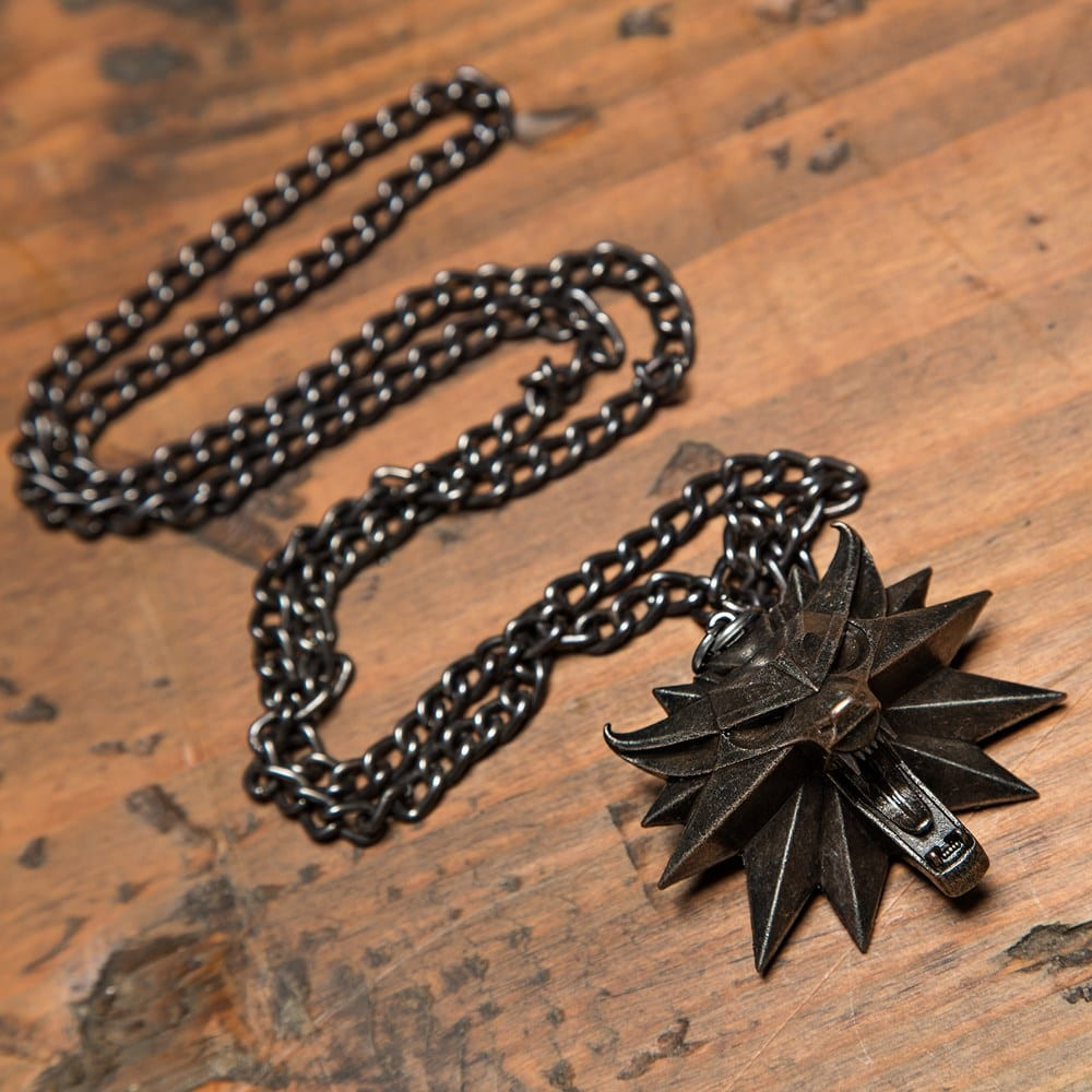 Jinx Witcher Medallion and Chain Necklace