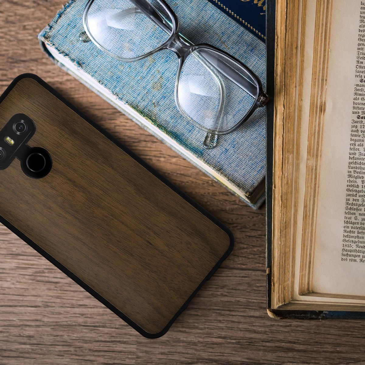 Ξύλινη θήκη για LG G6 καφέ