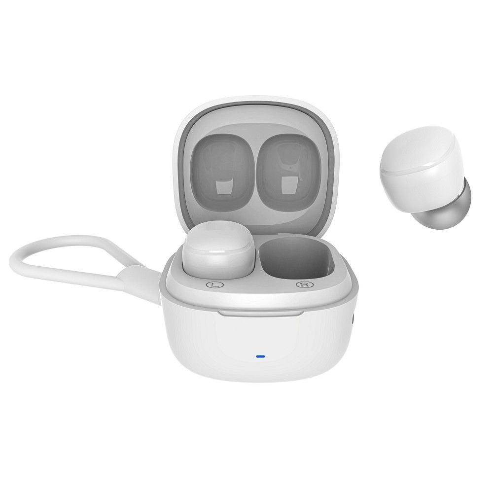 Blue Star True Wireless TWS Mini A19 - Ασύρματα Ακουστικά - White (5903396265914)