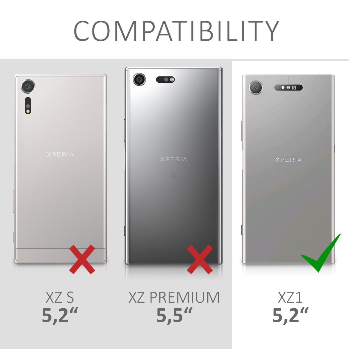 Θήκη σιλικόνης διάφανη για Sony Xperia XZ1 by KW
