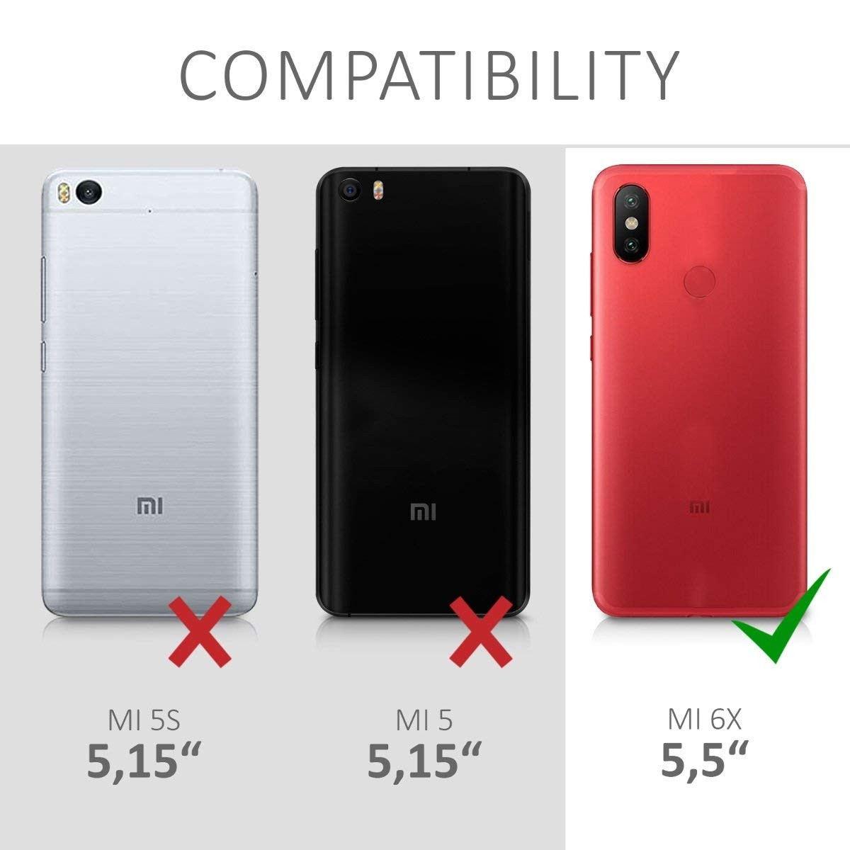 Διάφανη θήκη σιλικόνης για Xiaomi Mi 6X / Mi A2 by KW 