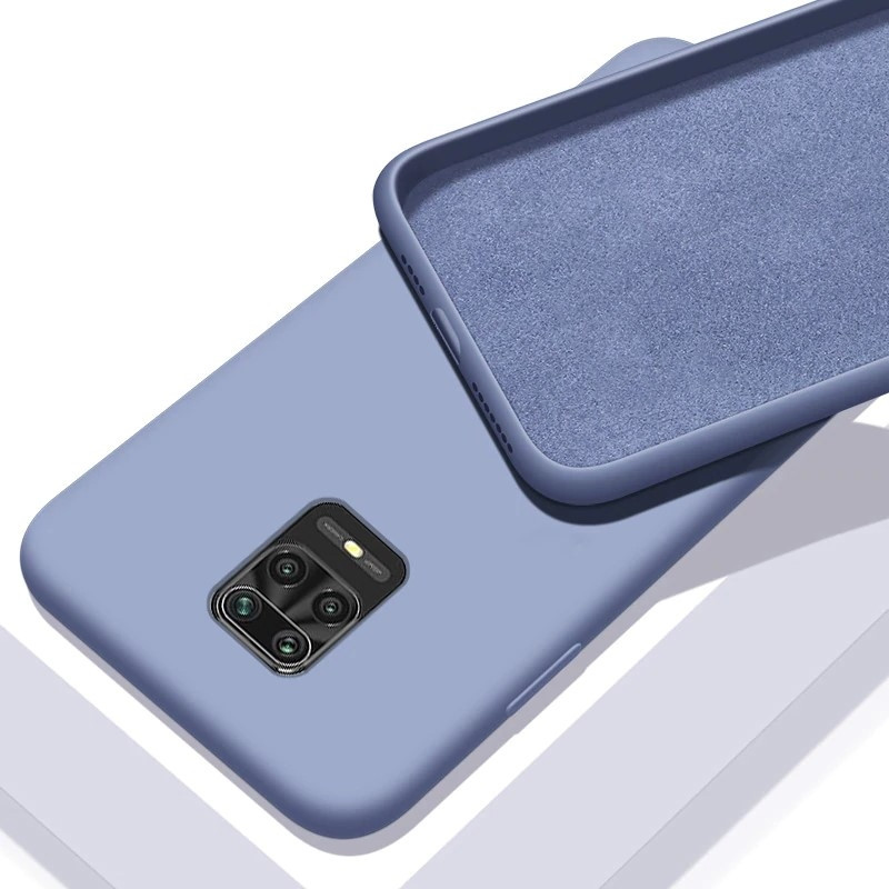 My Colors Original Liquid Silicon For Xiaomi Redmi Note 9s Light Violet (200-105-764)