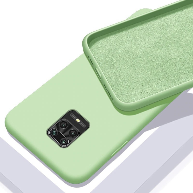 My Colors Original Liquid Silicon For Xiaomi Redmi Note 9s Light Green (200-105-763)