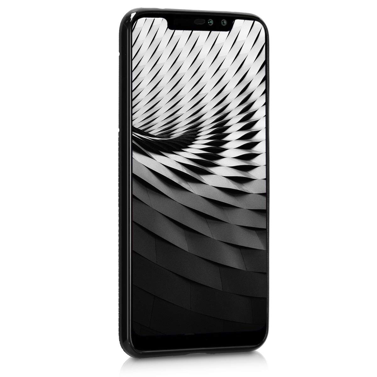 Θήκη σιλικόνης μαύρη για Xiaomi Redmi Note 6 Pro by KW