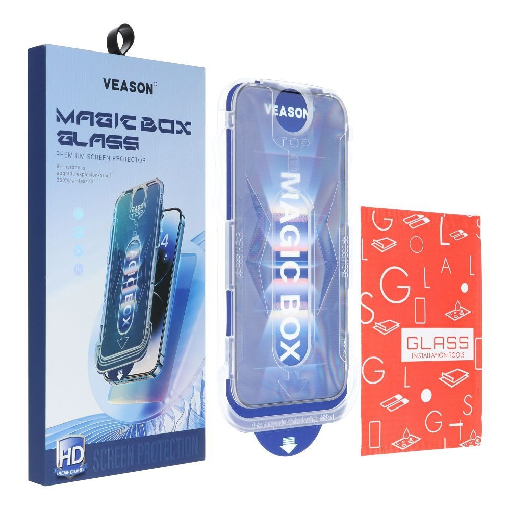 Veason 5D Full Glue 9H Tempered Glass - Αντιχαρακτικό Γυαλί Οθόνης για iPhone 11 / XR (200-110-690)