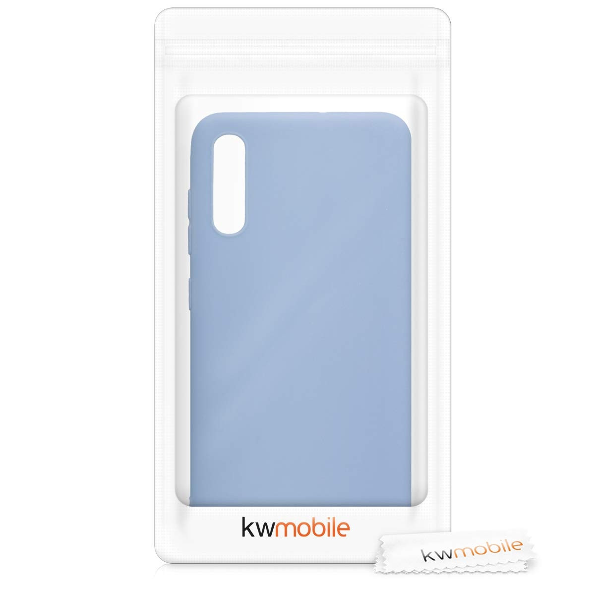 KW Θήκη Σιλικόνης Samsung Galaxy A70 - Light Blue Matte - (200-103-979)