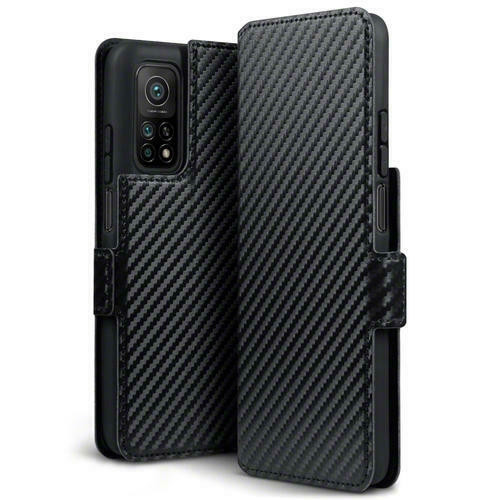 Terrapin Low Profile Θήκη - Πορτοφόλι Carbon Fibre Xiaomi Mi 10T / 10T Pro - Black (117-121-005)
