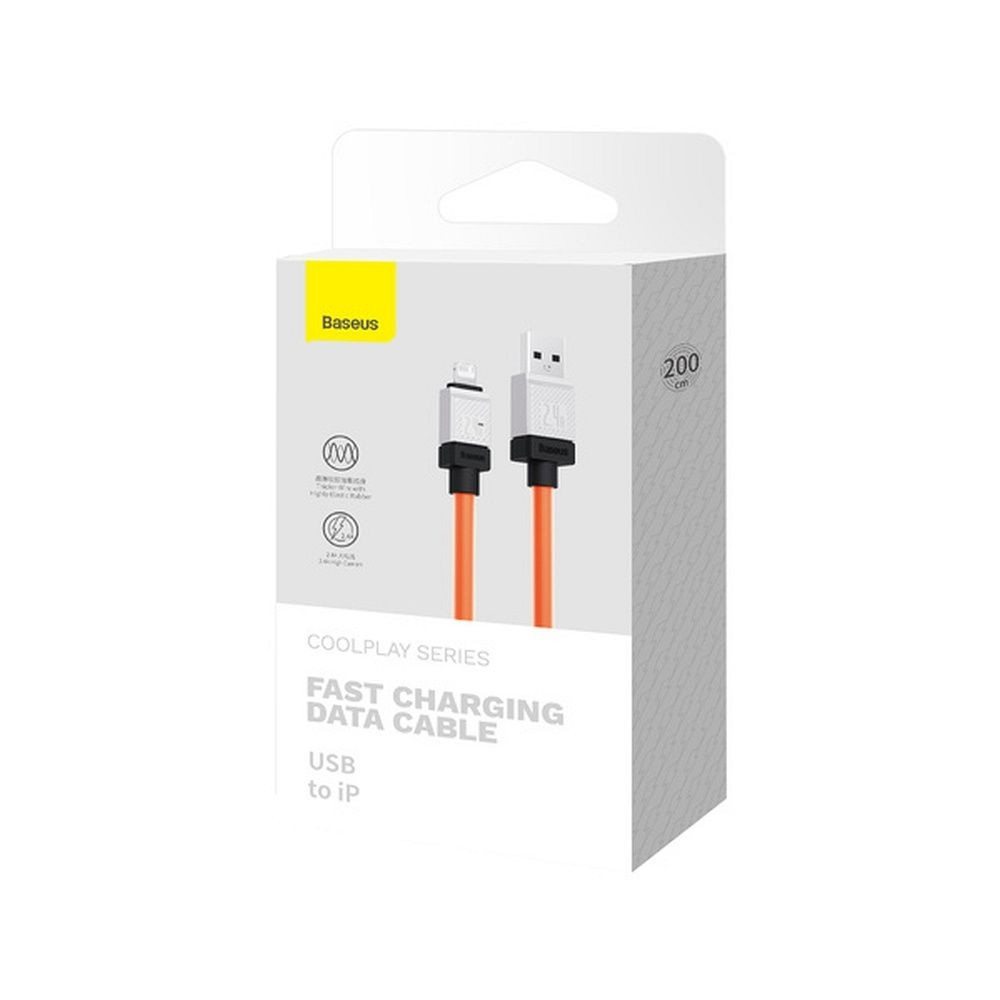 Baseus CoolPlay USB-A to Lightning Cable Μπλε 2m (CAKW000507) (200-110-606)