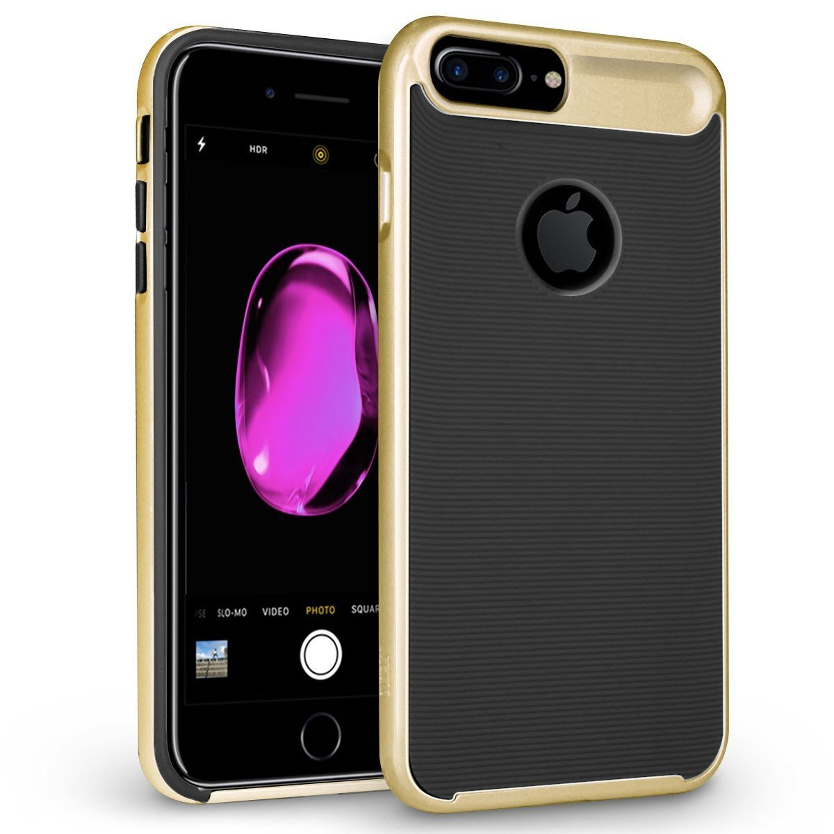 Θήκη Orzly Airframe Gold/Black για iPhone 7 Plus
