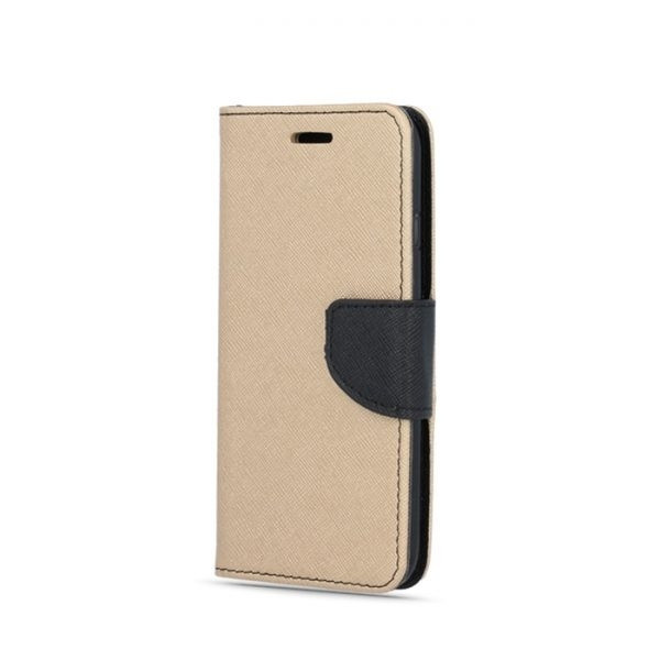 Fancy Θήκη - Πορτοφόλι για Xiaomi Redmi Note 5 / Note 5 Pro Χρυσό-Μαύρο