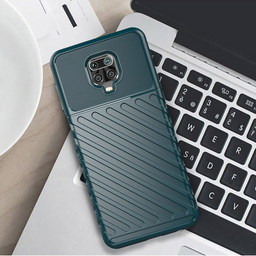 ΟΕΜ Θήκη Armored Thunder Xiaomi Redmi 9C - Green (200-109-301)
