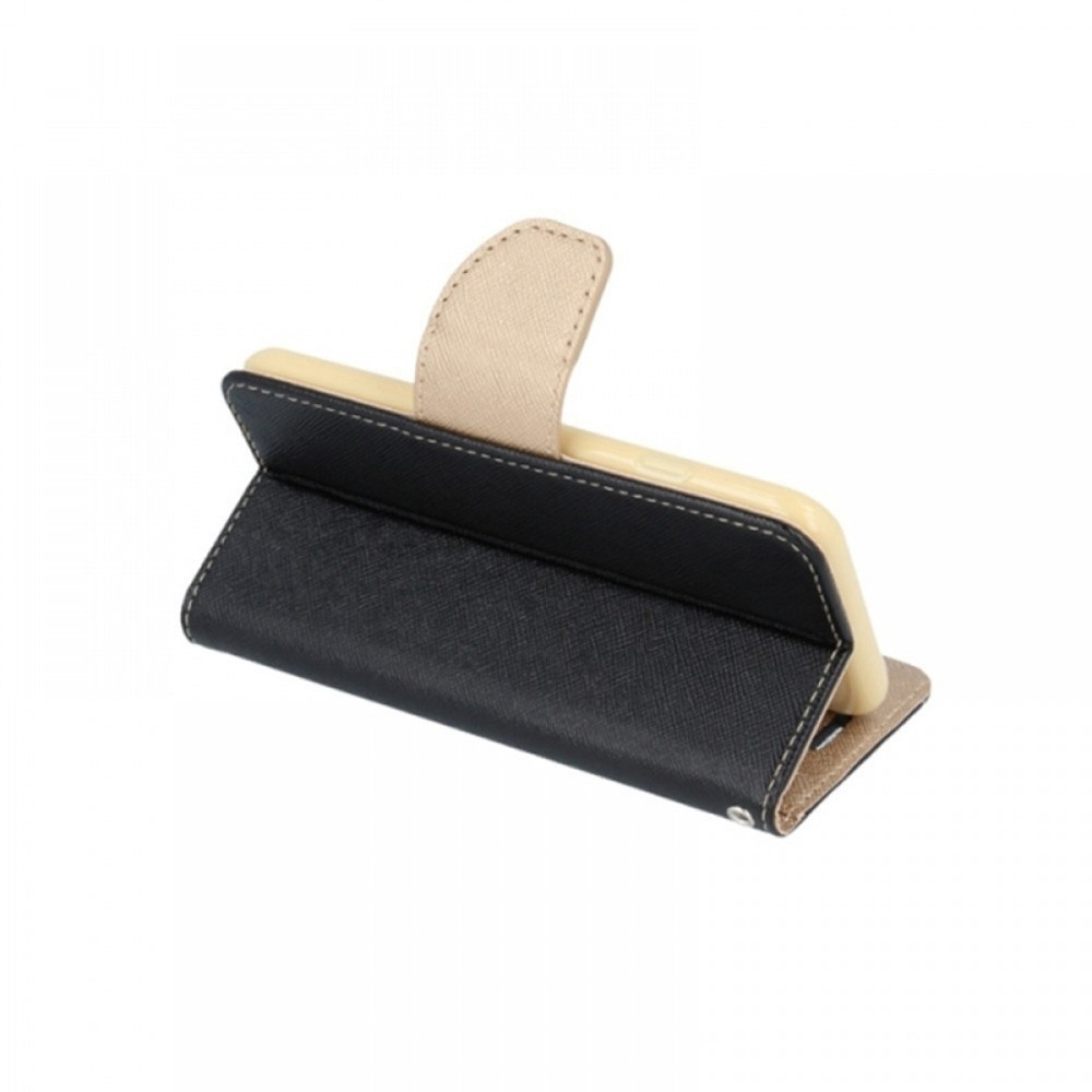Fancy Book SAMSUNG - Samsung Galaxy A12/ M12 - Μαύρο/ Χρυσό (200-108-963)