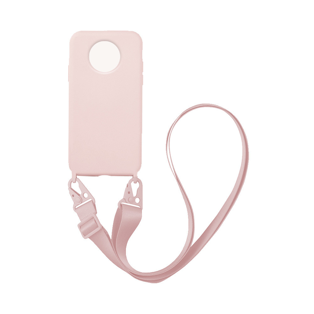 Θήκη CarryHang Liquid Silicone Strap Xiaomi - My Colors - Ροζ - Redmi Note 9T