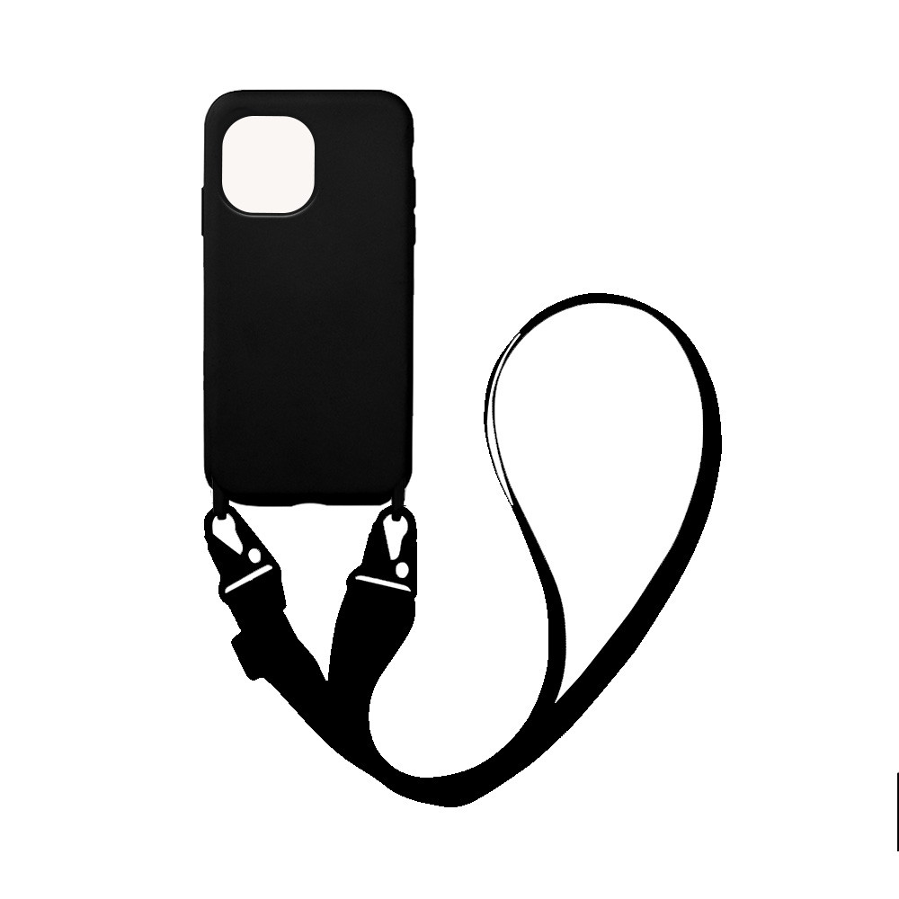 Θήκη CarryHang Liquid Silicone Strap Xiaomi - My Colors - Μαύρο - Mi 11