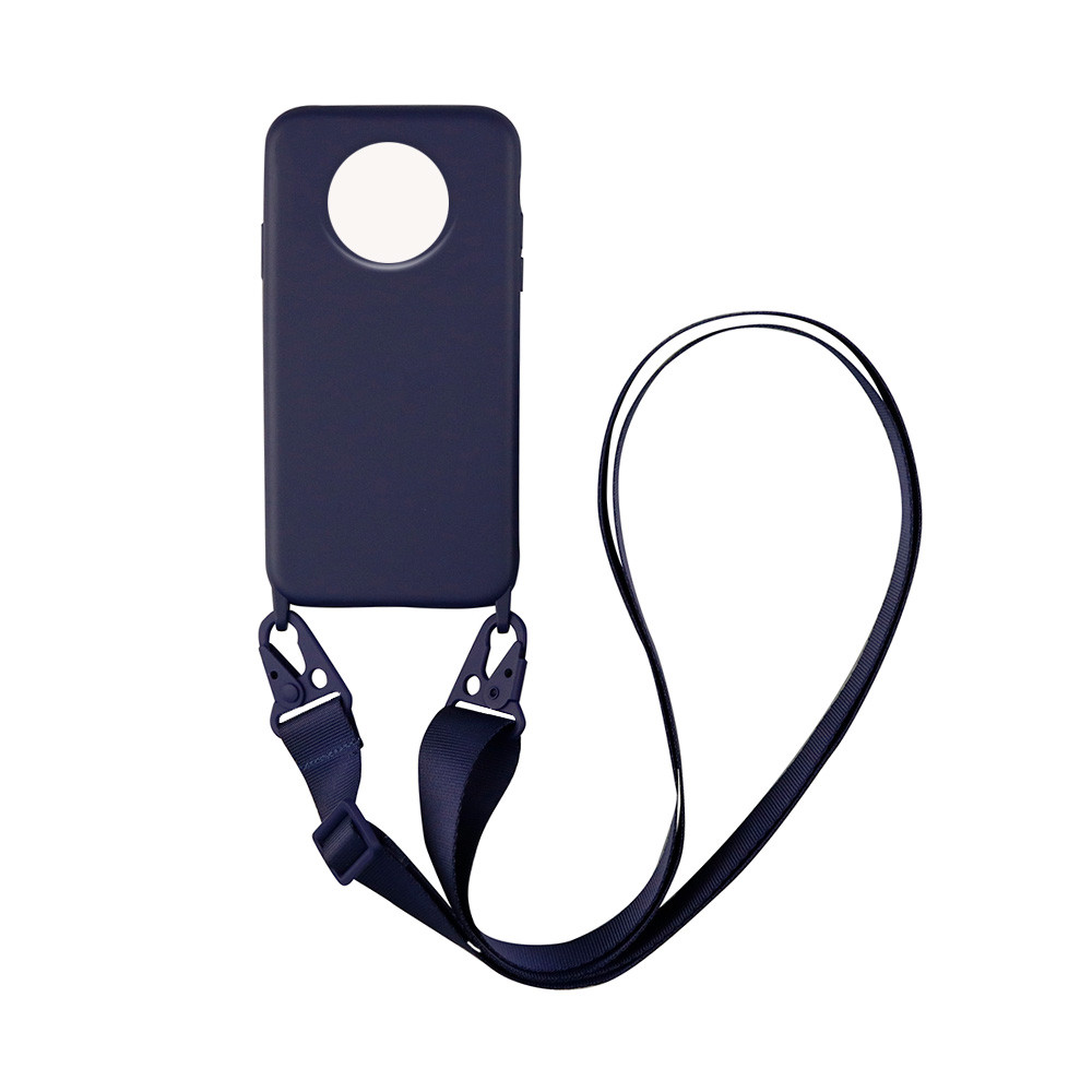 Θήκη CarryHang Liquid Silicone Strap Xiaomi - My Colors - Μπλε Σκούρο - Redmi Note 9T