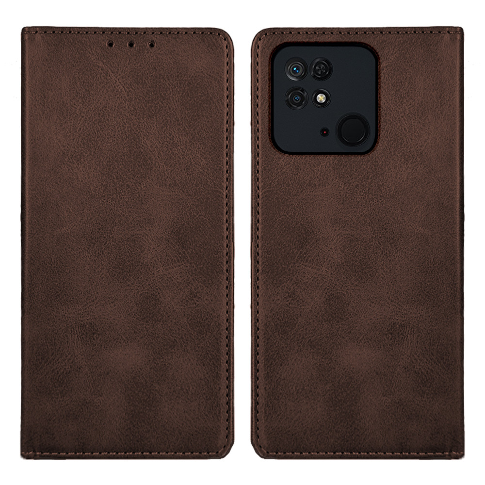 Sonique Θήκη Βιβλίο Vintage Magnet Book για Xiaomi Redmi 10C - Καφέ