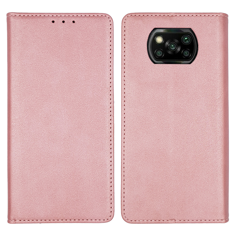 Θήκη Βιβλίο Vintage Magnet Book Sonique για Xiaomi - Sonique - Ροζ Χρυσό - Poco X3 NFC/ Poco X3 Pro