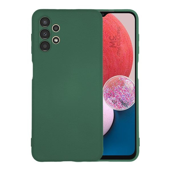 Θήκη Σιλικόνης My Colors για Samsung Galaxy Α13 4G - Σκούρο Πράσινο (200-109-620)