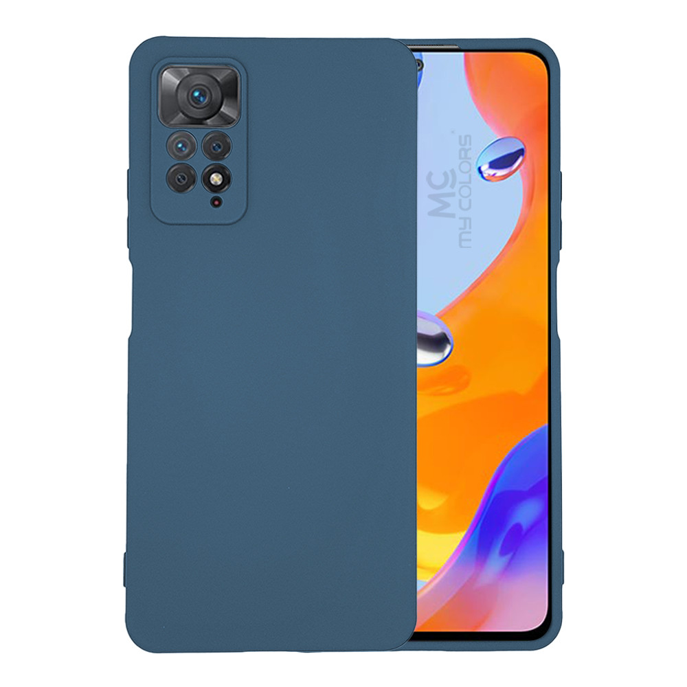 Θήκη Σιλικόνης My Colors για Xiaomi - My Colors - Μπλε Σκούρο - Redmi Note 11 Pro 4G, Redmi Note 11 Pro 5G