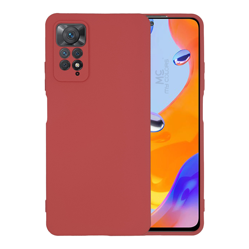 My Colors Θήκη Σιλικόνης για Xiaomi Redmi Note 11 Pro - Μπορντώ