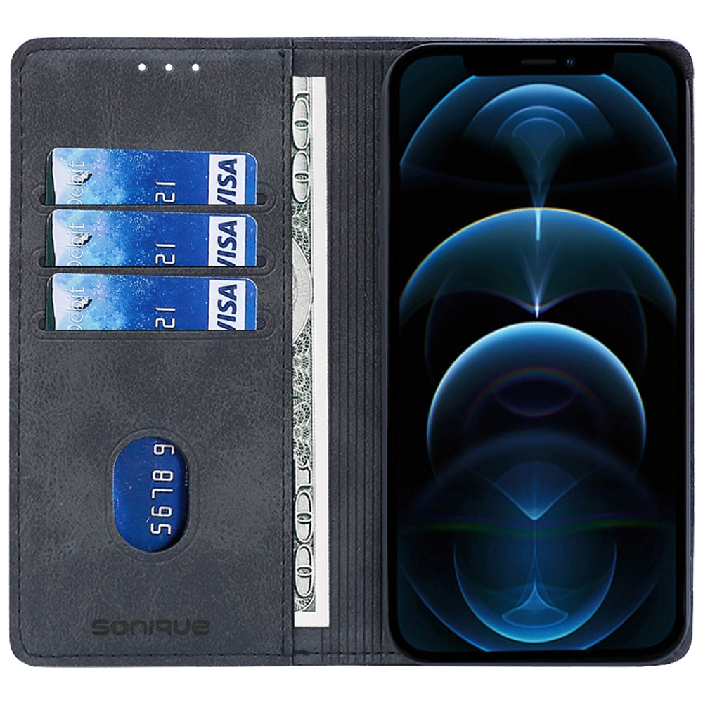 Θήκη Βιβλίο Vintage Magnet Book Sonique για Xiaomi Redmi Note Pro 11 4G / 5G - Μαύρο (200-109-720)