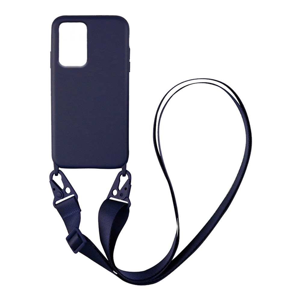 Θήκη CarryHang Liquid Silicone Strap Samsung - My Colors - Μπλε Σκούρο - Samsung Galaxy A33 5G