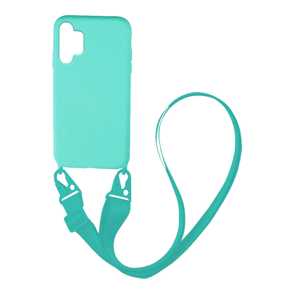 Θήκη CarryHang Liquid Silicone Strap Samsung - My Colors - Γαλάζιο - Galaxy A13 4G