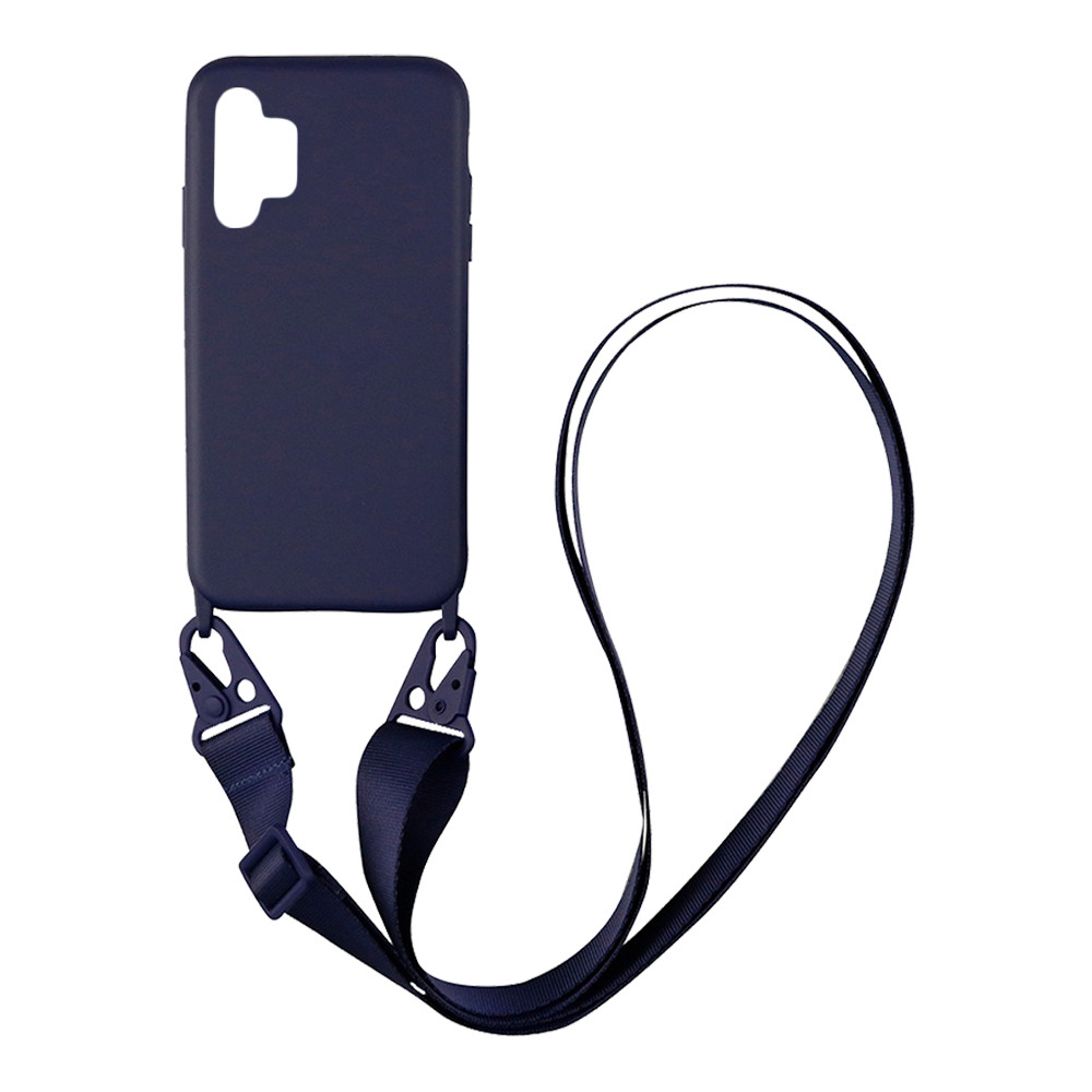 Θήκη CarryHang Liquid Silicone Strap Samsung - My Colors - Μπλε Σκούρο - Samsung Galaxy A13 4G