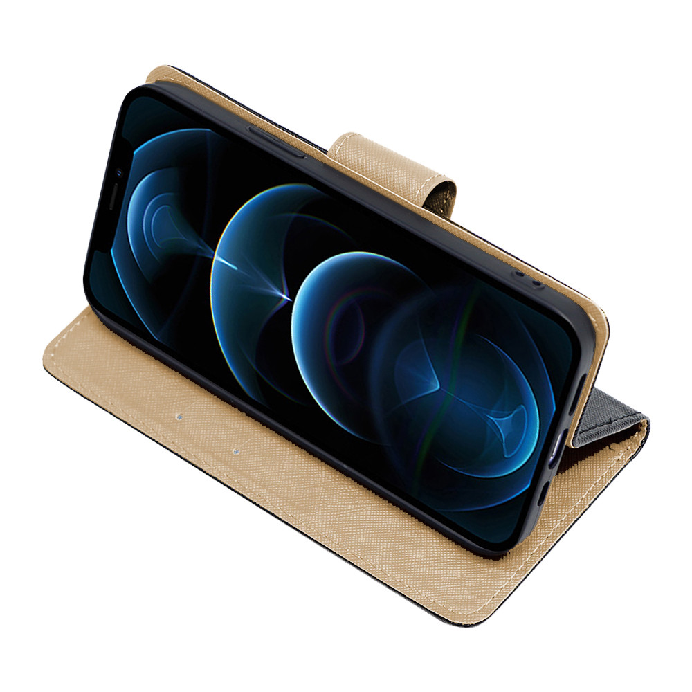Θήκη Βιβλίο Sonique Trend Book Samsung - Sonique - Μαύρο / Χρυσό - Galaxy A32 4G