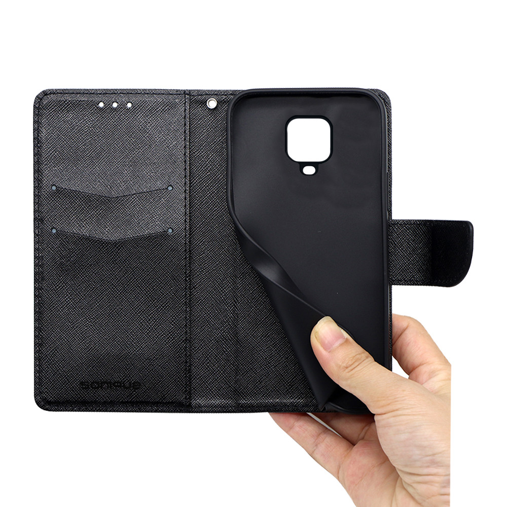 Θήκη Βιβλίο Sonique Trend Book για Xiaomi - Sonique - Μαύρο - Redmi Note 9S/9 Pro 