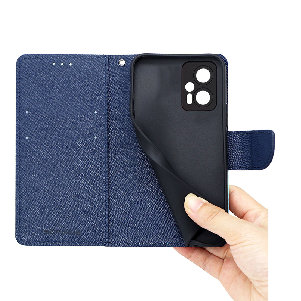 Θήκη Βιβλίο Sonique Trend Book για Xiaomi - Sonique - Κόκκινο / Σκούρο Μπλε - Poco X4 GT 5G