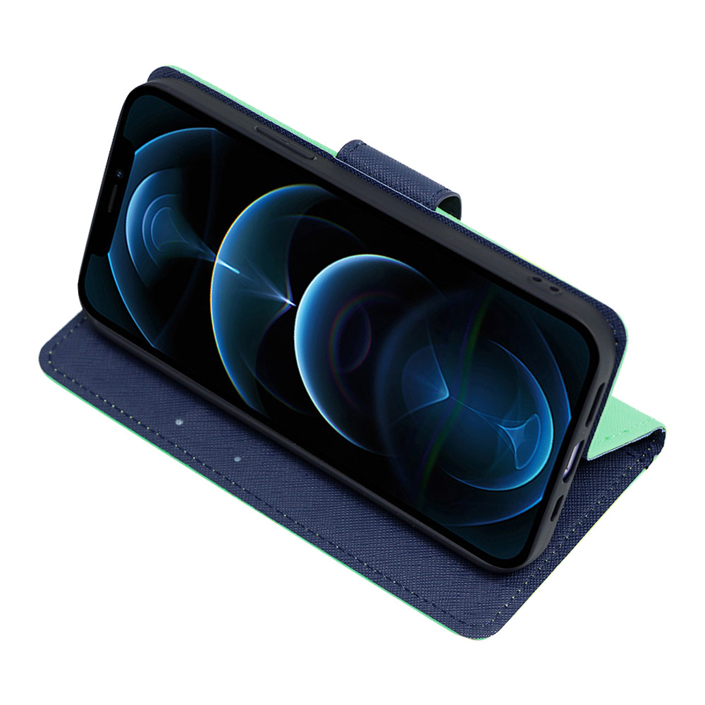 Θήκη Βιβλίο Sonique Trend Book για Realme - Sonique - Βεραμάν / Σκούρο Μπλε - Realme GT 2 5G
