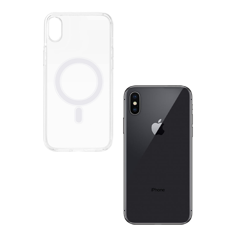 Θήκη Magnetic MagCase Sonique για Apple - Sonique - Διάφανο - iPhone X, iPhone XS