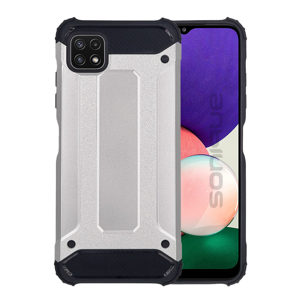 Θήκη Heavy Armor Sonique για Samsung - Sonique - Ασημί - Samsung Galaxy A22 5G