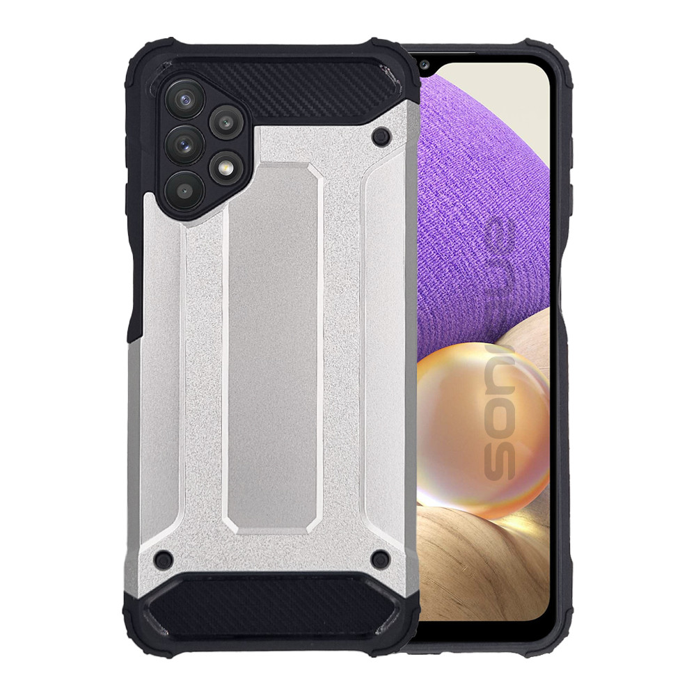 Θήκη Heavy Armor Sonique για Samsung - Sonique - Ασημί - Samsung Galaxy A32 5G