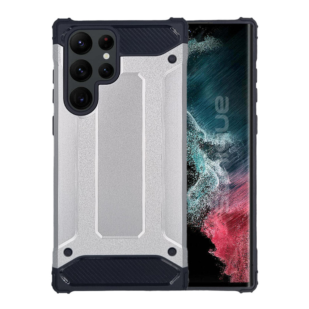 Θήκη Heavy Armor Sonique για Samsung - Sonique - Ασημί - Samsung Galaxy S22 Ultra