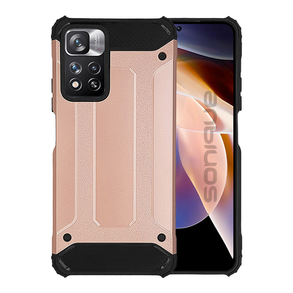 Θήκη Heavy Armor Sonique για Xiaomi - Sonique - Ροζ Χρυσό - Redmi Note 11 Pro Plus 5G