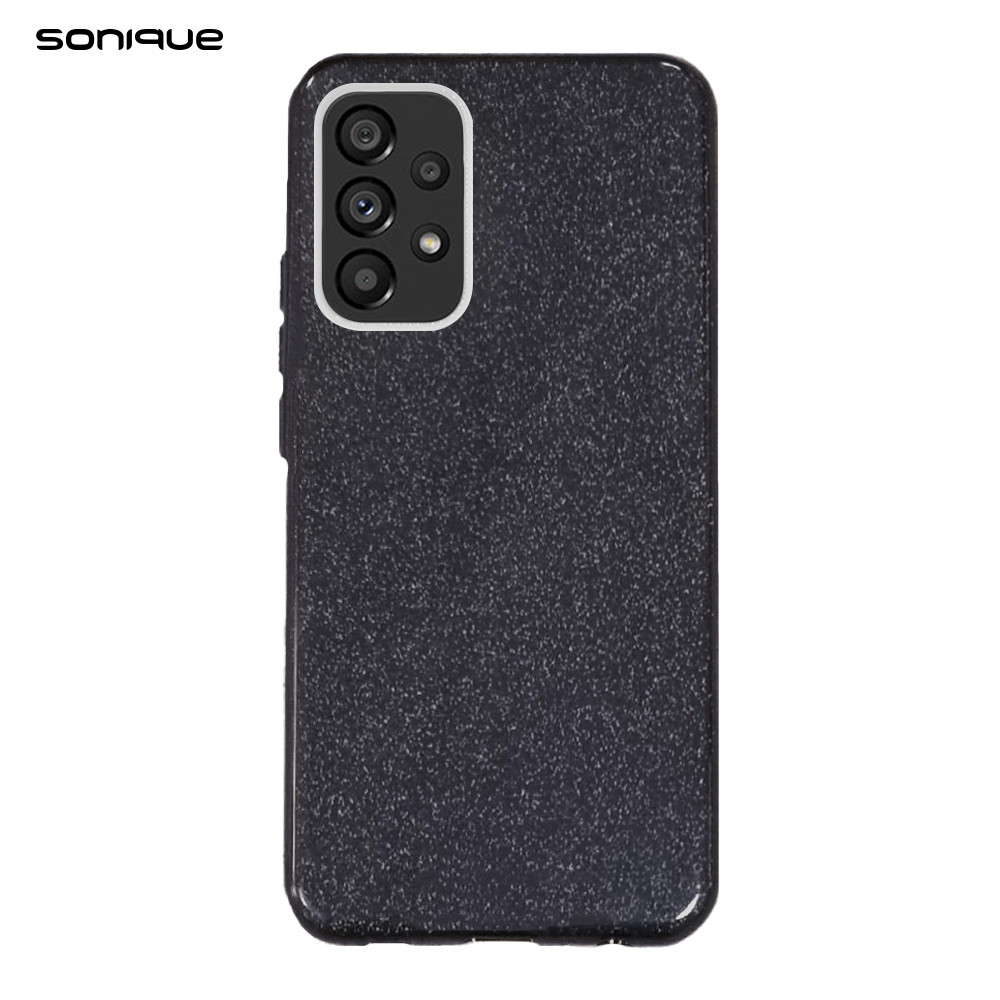 Θήκη Σιλικόνης Sonique Shiny για Samsung - Sonique - Μαύρο - Samsung Galaxy A53 5G