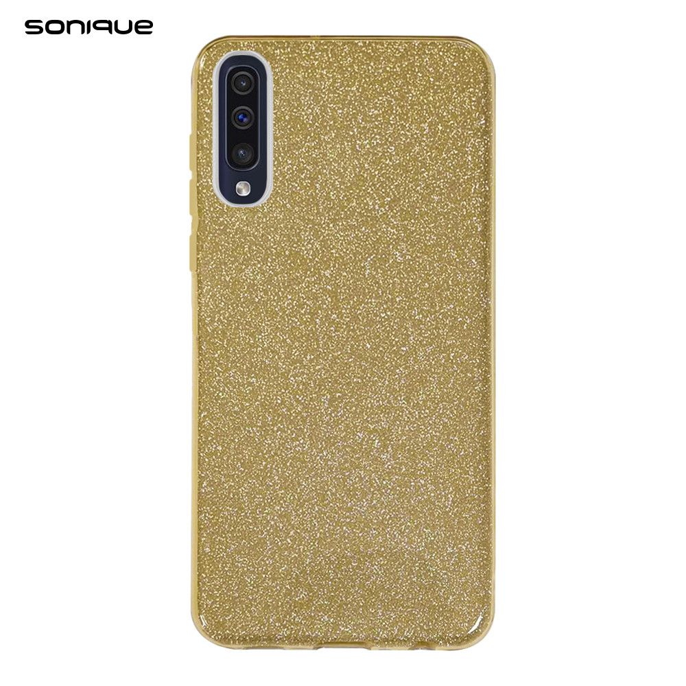 Θήκη Σιλικόνης Sonique Shiny για Samsung - Sonique - Χρυσό - Samsung Galaxy A70/A70s