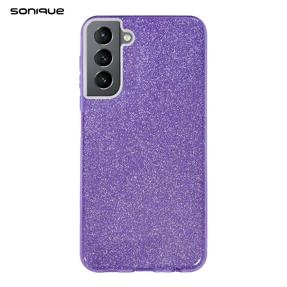 Θήκη Σιλικόνης Sonique Shiny για Samsung - Sonique - Μωβ - Samsung Galaxy S21 FE