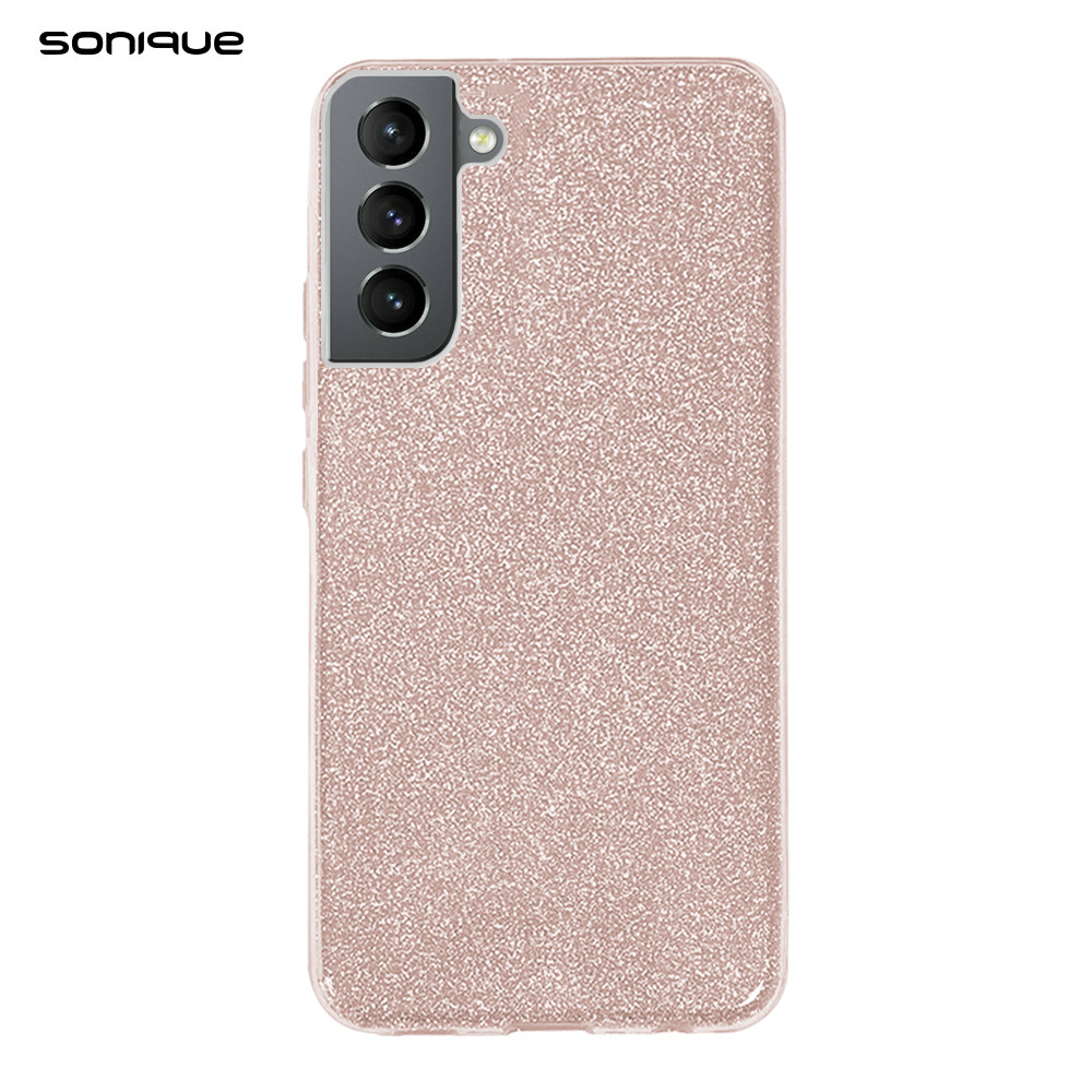 Θήκη Σιλικόνης Sonique Shiny για Samsung - Sonique - Ροζ - Samsung Galaxy S22 Plus