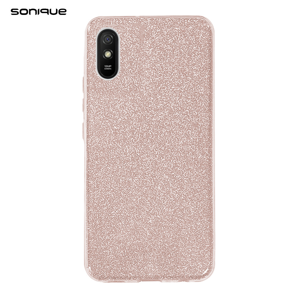 Θήκη Σιλικόνης Sonique Shiny για Xiaomi - Sonique - Ροζ - Redmi 9A, Redmi 9AT
