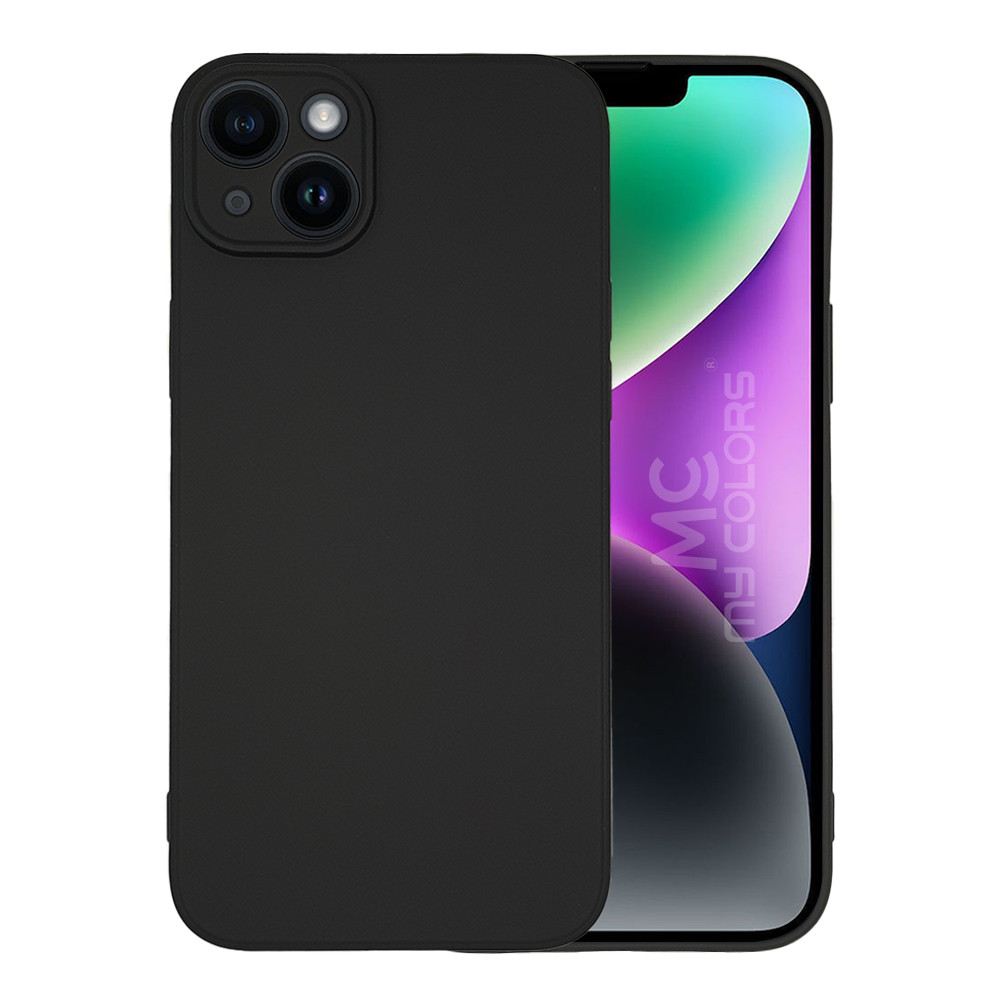 Θήκη Σιλικόνης My Colors για Apple - My Colors - Μαύρο - iPhone 14 Plus