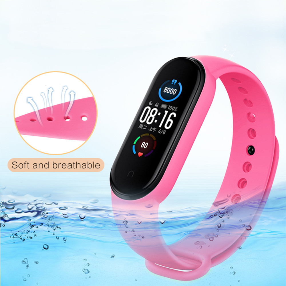 Λουράκι Σιλικόνης Sonique Color για Xiaomi Mi Band 3/4 - Sonique - Μπορντώ - Λουράκια