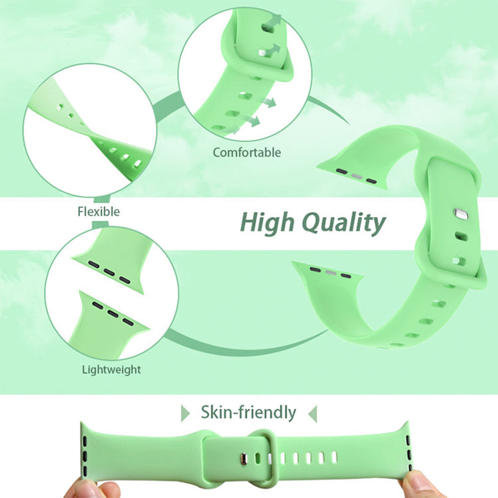 Λουράκι Σιλικόνης Butterfly Band Sonique για Apple Watch (42/44/45/49MM) - Sonique - Μαύρο