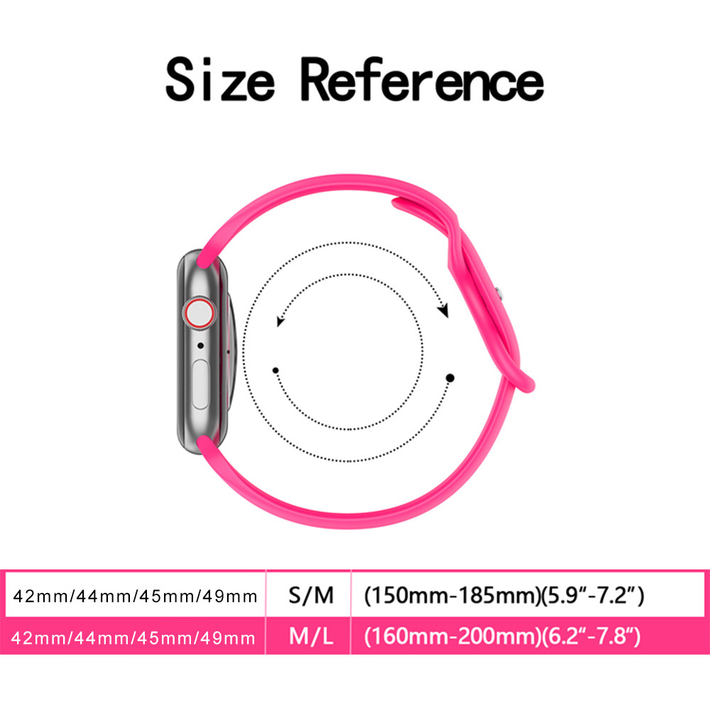 Λουράκι Σιλικόνης Butterfly Band Sonique για Apple Watch (42/44/45/49MM) - Sonique - Μπορντώ - Λουράκια